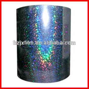 hologram metalized pet film